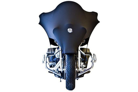SUPER HEAVY-DUTY MOTORCYCLE COVER For Touring Bikes With Windshield (Fits Up To 108" Long)